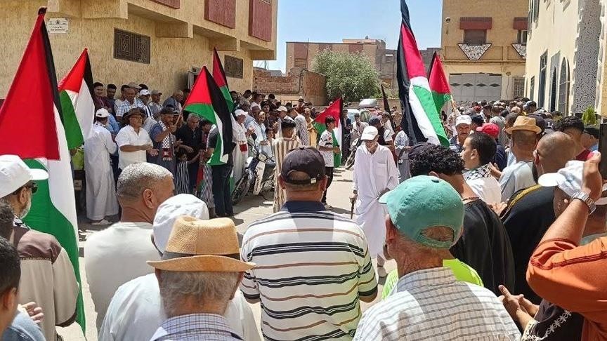 Moroccans rally to demand an end to Gaza’s genocide and blockade
