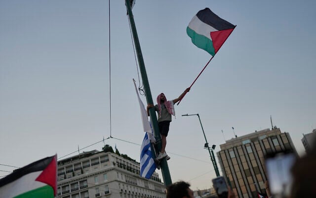 Public Outrage against ‘Israel’ Grows in Greece over Gaza Genocide