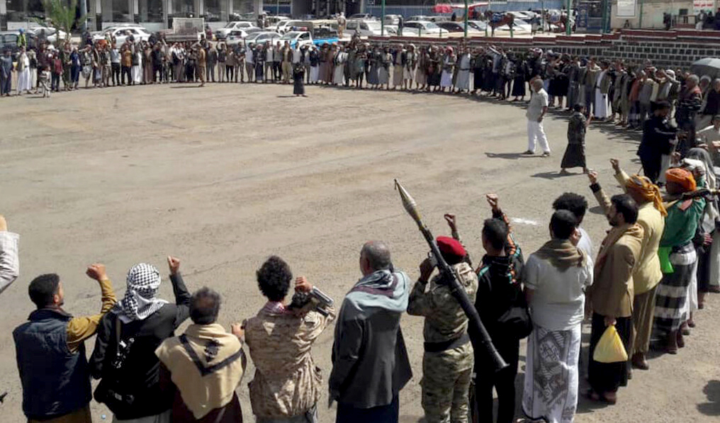 Rally in Al-Tahrir District of the Capital Denounces Genocidal Crimes and Starvation in Gaza