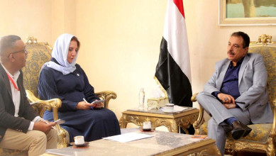 Sanaa’s FM Receives Credentials of New Head of IFRC Mission in Yemen