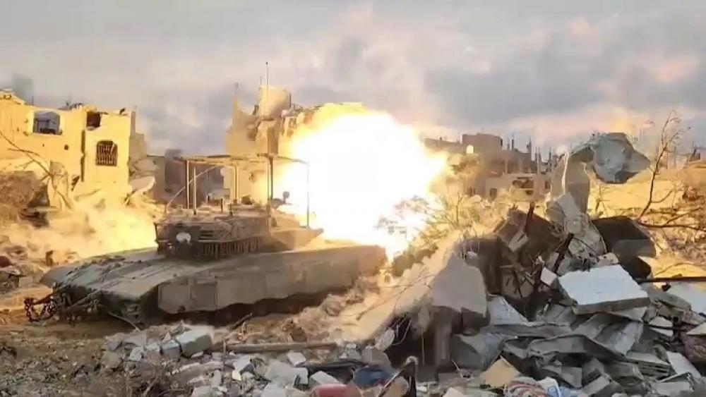 Al-Quds Brigades Destroys More Than 52 Israeli Military Vehicles East of Gaza