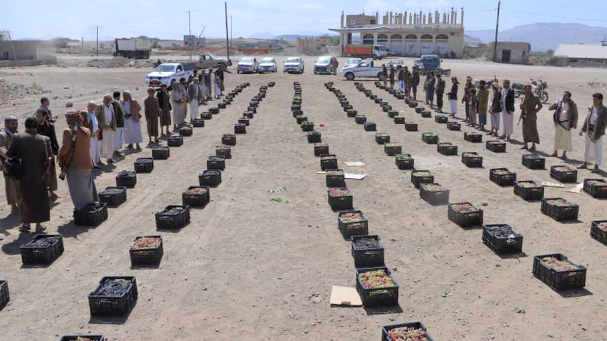 Bani Hashish in Sana’a Launches Support Convoys for Frontlines on Prophet’s Birth Anniversary
