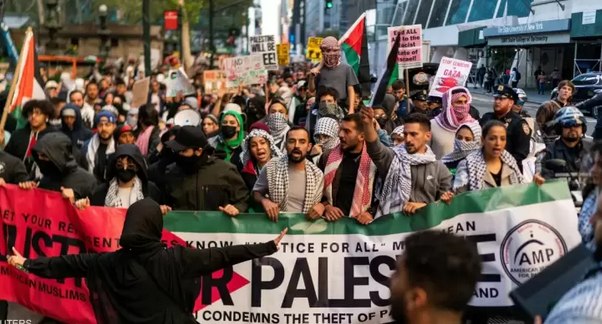 Angry protests in New York besiege auction of settlement properties