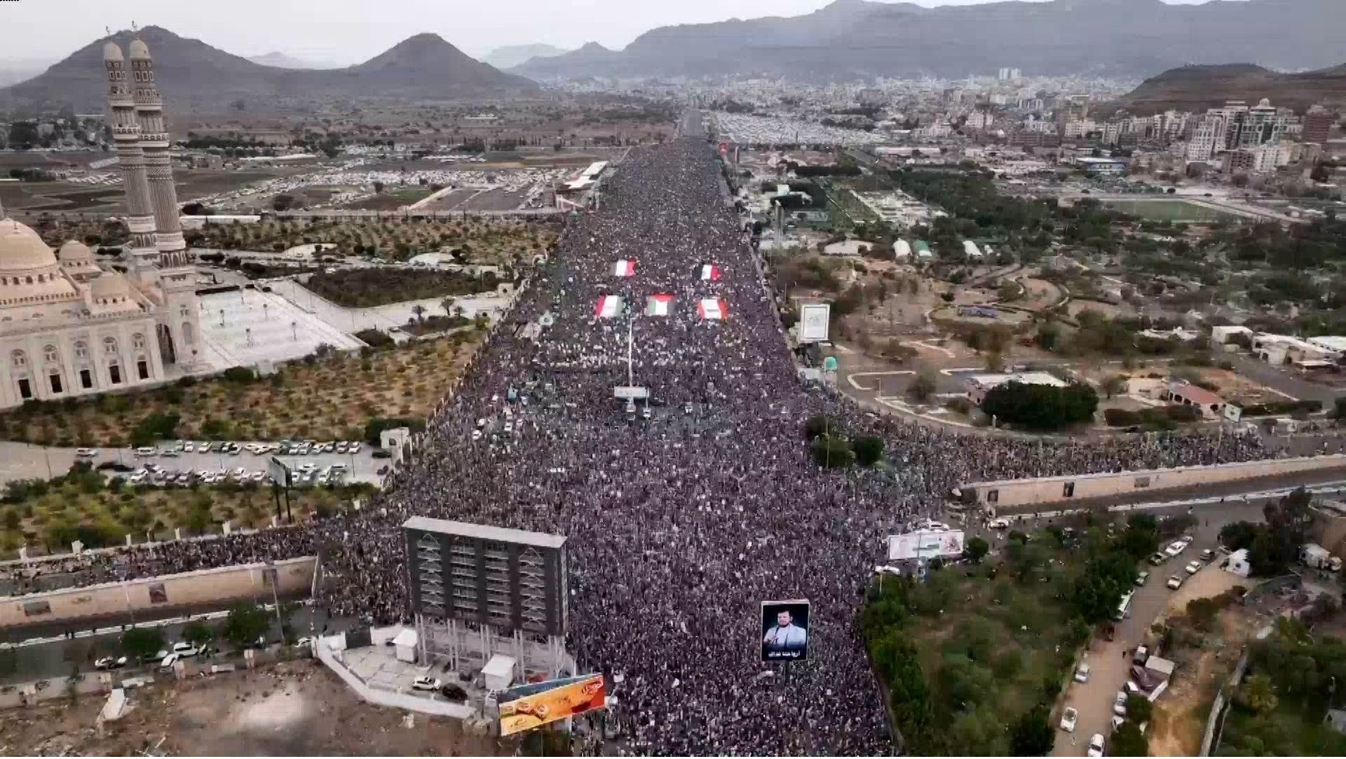 Events Organizing Committee calls for million-person march in "Siege for Siege... Escalation for Escalation" rallies
