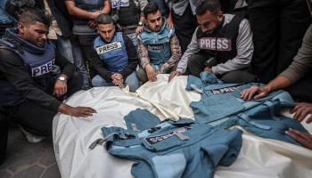 استشهاد صحفي في غارة للعدو غرب خانيونس بغزة