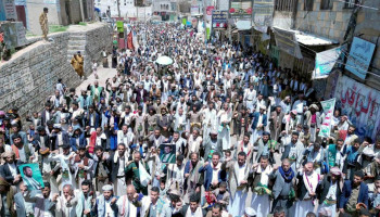 74 مسيرة جماهيرية بمحافظة المحويت تنديداً بجرائم الإبادة في غزة