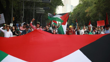 مظاهرات في المكسيك تنديدًا بمجازر العدو الصهيوني في غزة