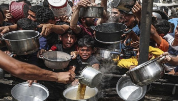 العراق يدين سياسة تجويع الفلسطينيين في غزة