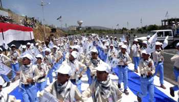 محافظة إب تشهد احتفالية وعرضاً كشفياً في ختام أنشطة الدورات الصيفية