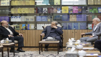 مستشار قائد الثورة الإسلامية في إيران يبحث مع وفدي حماس والجهاد آخر التطورات