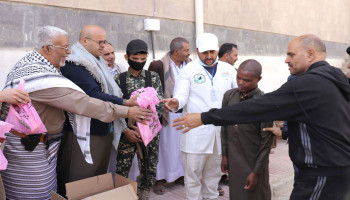 وزير الشؤون الاجتماعية يتفقد مراكز للنازحين والمتشردين والمتسولين