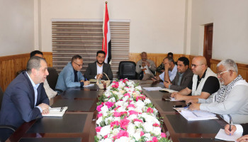 وزير الشؤون الاجتماعية يلتقي مدير الشراكات مع الدول المانحة لبرنامج الأغذية