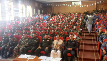 أمن محافظة حجة ينظم فعالية خطابية إحياءً لذكرى الولاية