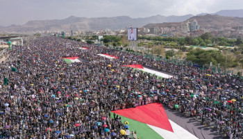 مسيرة مليونية بأمانة العاصمة إسناداً للشعب الفلسطيني ومباركة بانتصار إيران