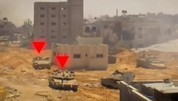 القسام تُعلن استهداف تجمع لجنود وآليات العدو في خانيونس