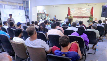 مؤسسة المياه بالحديدة تُحيي ذكرى عاشوراء بفعالية خطابية