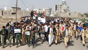 مديريات صنعاء تشهد مسيرات راجلة ووقفات طلابية نصرةً لغزة