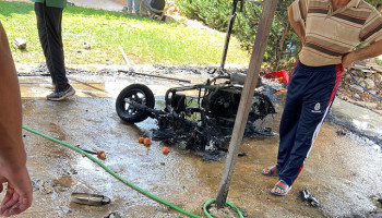 استشهاد فتى وإصابة والده في غارة صهيونية على بلدة تولين جنوبي لبنان