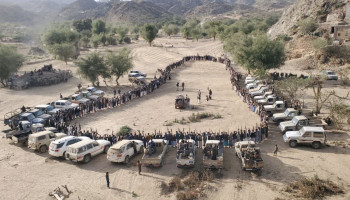 وقفة قبلية في الجميمة بحجة تأكيداً على الجهوزية لمواجهة العدو