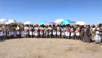 عرس جماعي لـ 42 عريسًا وعروسًا بمنطقة السويداء في ميفعة عنس بذمار