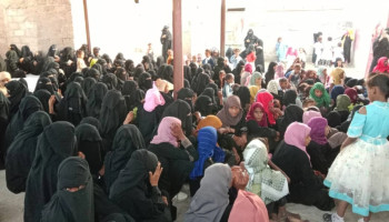 فعالية ووقفة نسائية في مديرية الضحي بالحديدة إحياءً لجمعة رجب