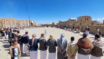 وقفات شعبية بمحافظة عمران وفاءً لشهيد القرآن واستمرارًا في التعبئة