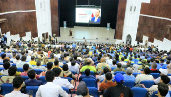 فعالية خطابية بالحديدة إحياءً لسنوية الشهيد الرئيس صالح الصماد