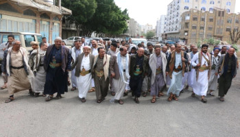 زيارة تفقدية للمرابطين في الجبهة الشرقية بالقصر بمحافظة تعز