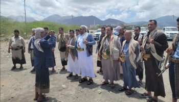 المساوى يتفقد أحوال المرابطين في جبهة كرش في القبيطة بلحج