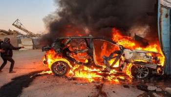 ارتقاء 3 شهداء وإصابات في قصف صهيوني على دير البلح وسط غزة