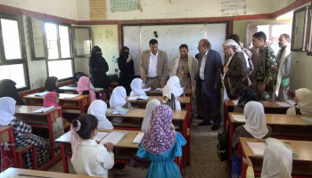 جعمان يتفقد سير الأنشطة الصيفية في مدينة عمران