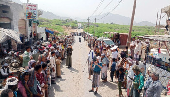 أبناء مديرية برع بالحديدة يباركون انتصارات محور المقاومة ويُعلنون النفير العام