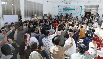 فعالية خطابية في الإصلاحية المركزية بصعدة إحياءً للذكرى السنوية للصرخة