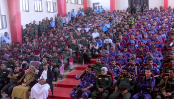 إدارة أمن محافظة تعز تُحيي الذكرى السنوية للصرخة