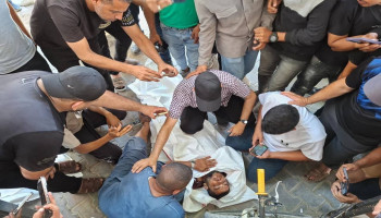 شهيدان بقصف صهيوني استهدف منطقة السلاطين شمال قطاع غزة