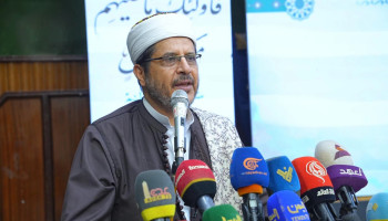 رئيس هيئة الأوقاف يثمن دور العلماء ووقوفهم المشرف في نصرة قضايا الأمة
