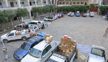 قافلة دعم وإسناد من مدارس أمانة العاصمة إلى مدارس الساحل الغربي