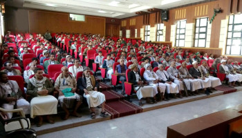 فعالية خطابية بمحافظة حجة إحياءً لذكرى استشهاد السيد حسن نصر الله