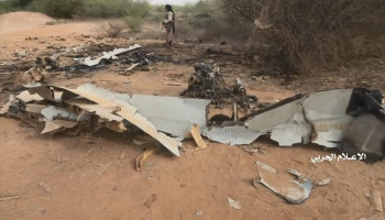 إسقاط طائرة استطلاع مسلحة تابعة للعدو السعودي في أجواء محافظة الجوف
