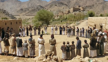 محافظة مأرب تشهد وقفات شعبية تأكيدًا على النفير والجهوزية لمواجهة العدو السعودي