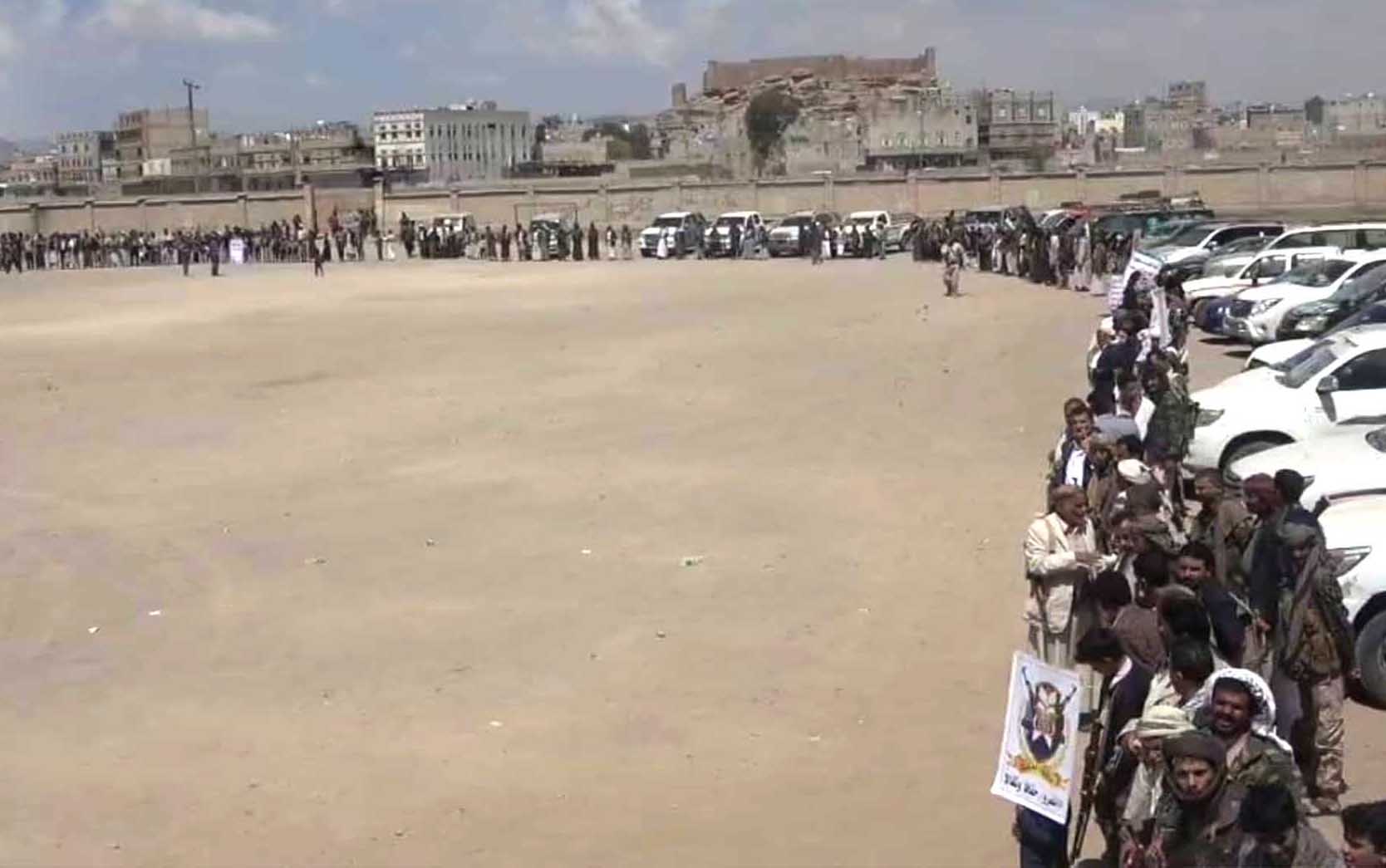 قبائل رداع بالبيضاء يعلنون النفير العام لمواجهة العدوان والبراءة من الخونة والعملاء