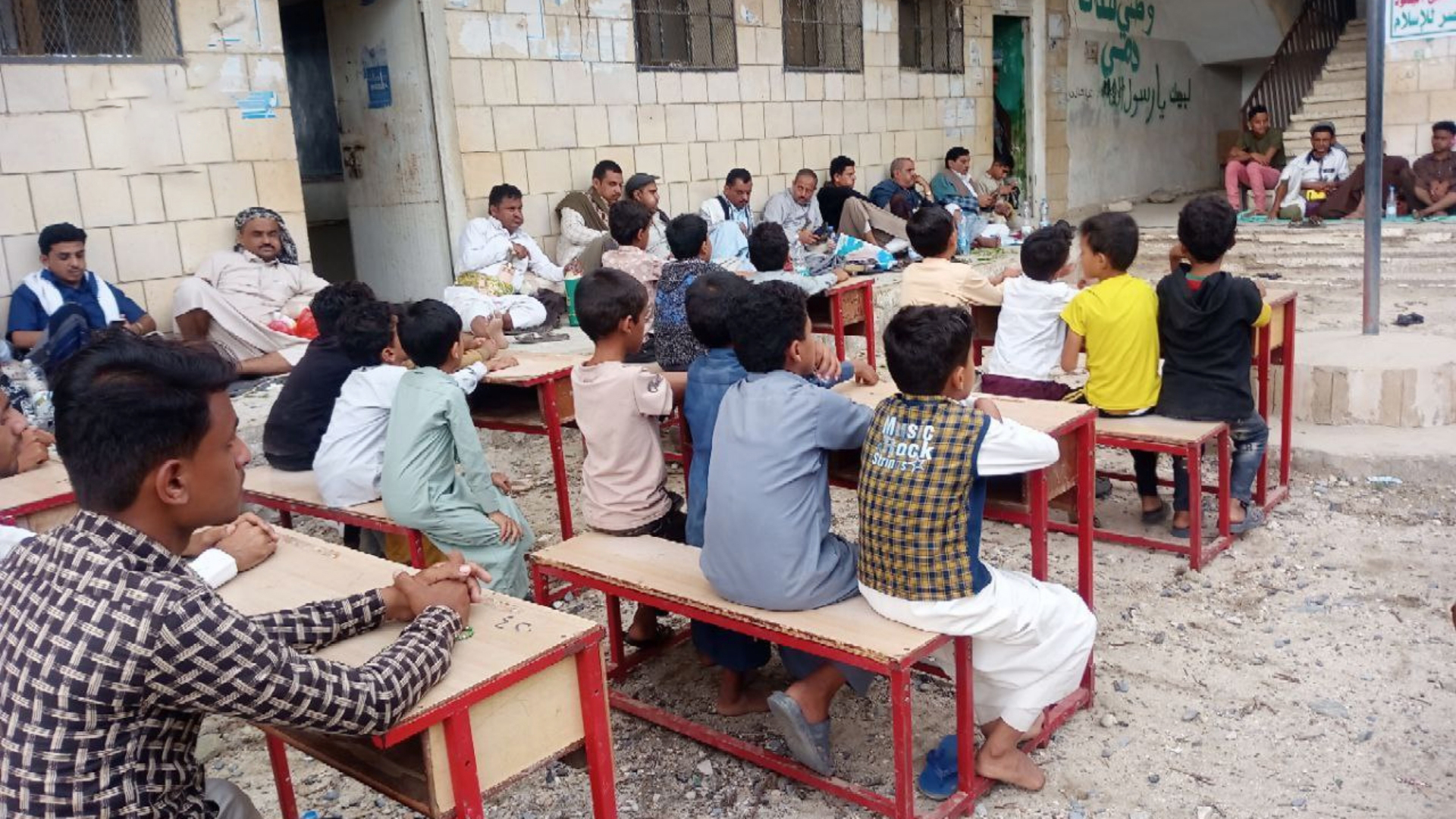 فعالية خطابية في افلح اليمن بحجة إحياءً للذكرى السنوية للصرخة