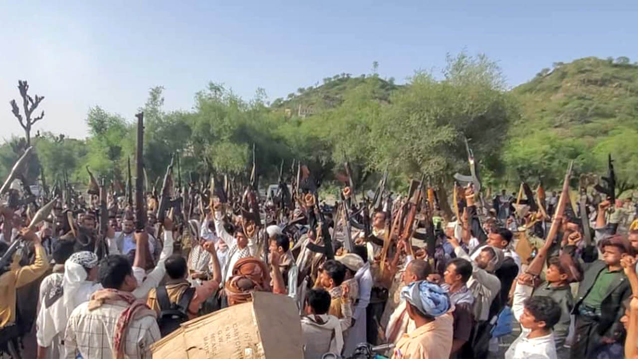 قبائل قفل شمر بحجة تؤكد الجهوزية لمواجهة العدو الصهيوني