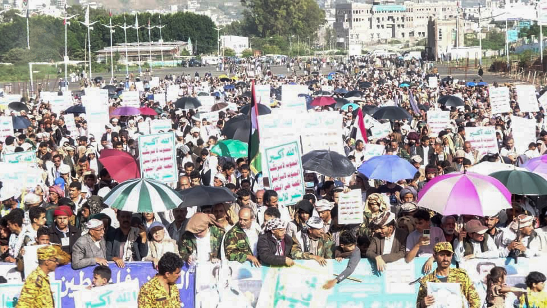 محافظة إب تشهد 177 مسيرة جماهيرية تأكيداً على استمرار نصرة غزة