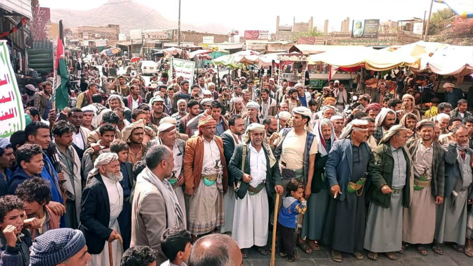 محافظة صنعاء تشهد 27 مسيرة حاشد تنديدًا بجرائم العدو الصهيوني بحق الشعب الفلسطيني