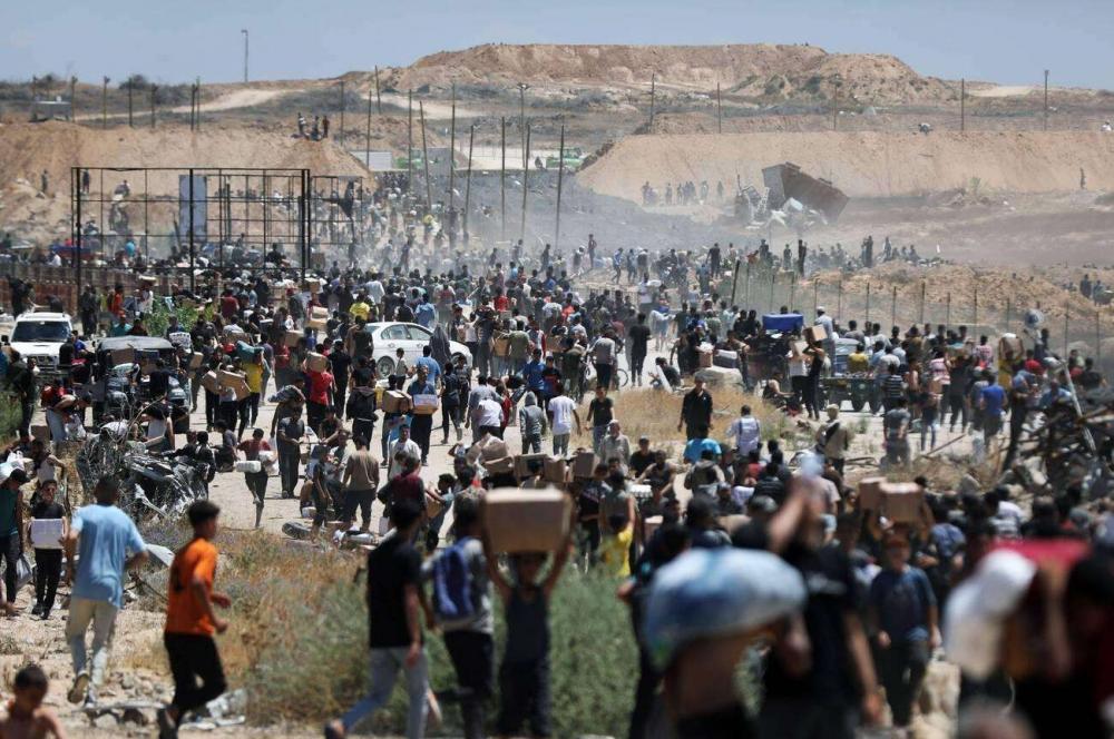 "الأورومتوسطي": العدو الصهيوني ينفذ المجزرة الأكبر بحق المُجوَّعين بغزة