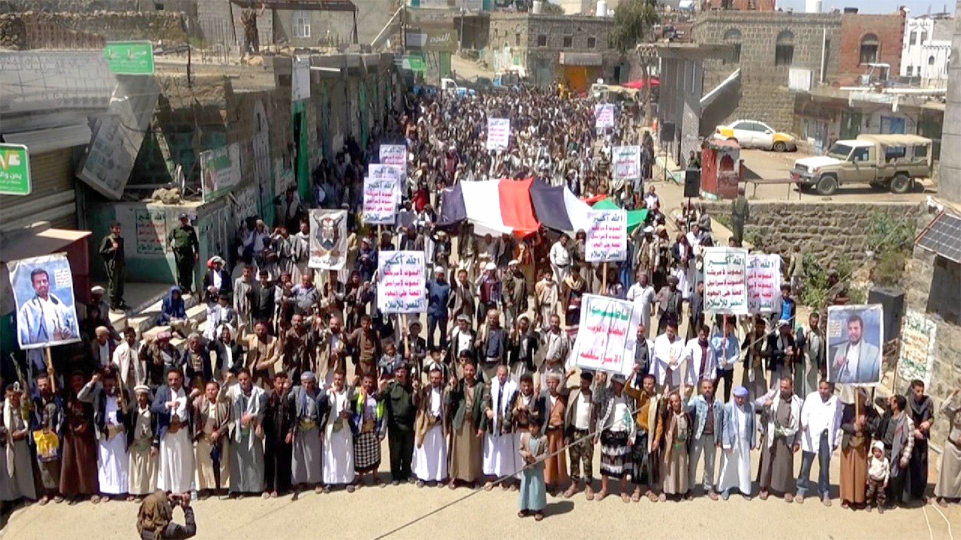 مسيرات حاشدة في 60 ساحة بريمة نصرة للمظلومين والمستضعفين في غزة