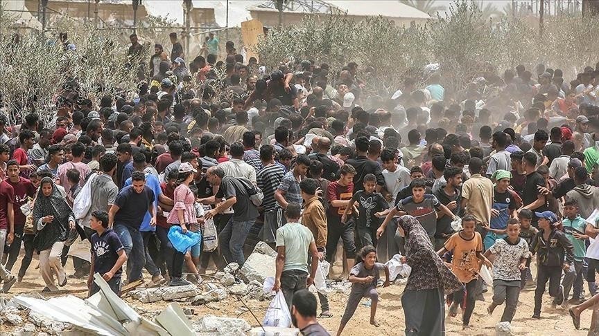 "المنظمات الأهلية الفلسطينية" تطالب بوقف آلية المساعدات الأمريكية الصهيونية