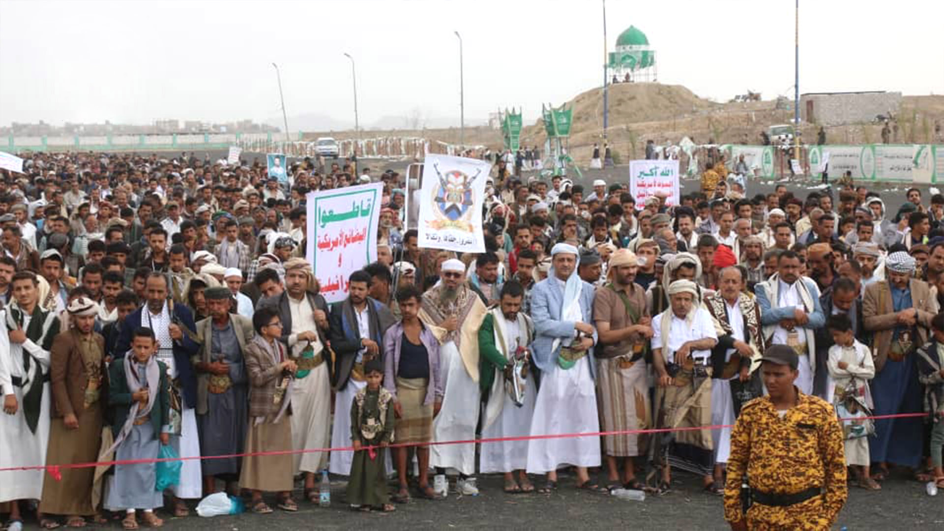 52 مسيرة جماهيرية بتعز تأكيدا نصرة لغزة وتضامناً مع إيران
