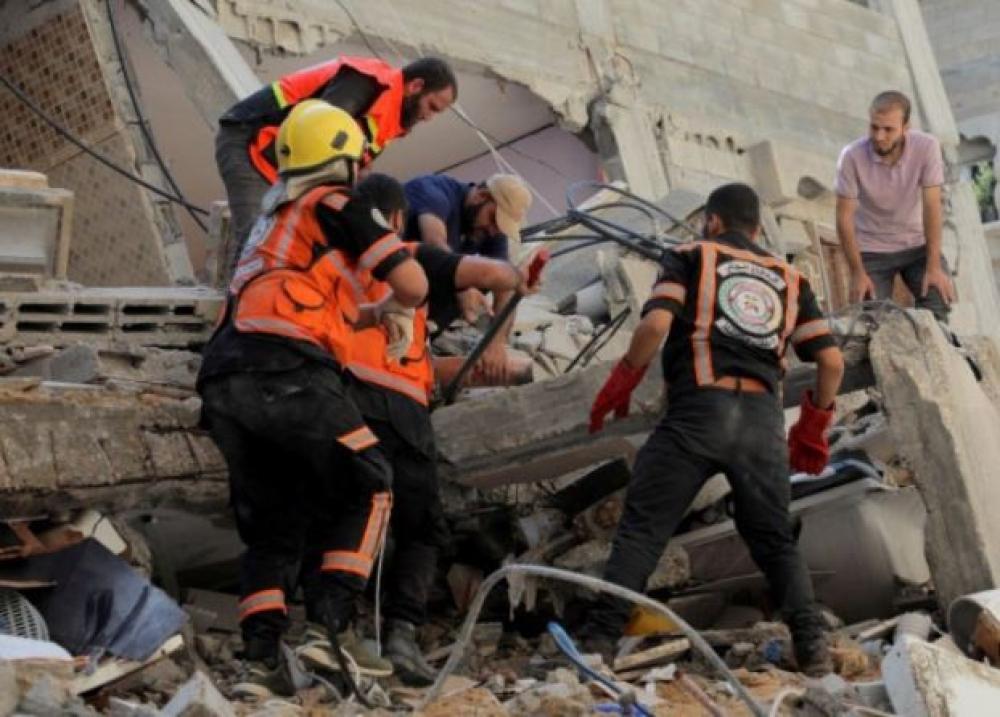الدفاع المدني بغزة ينفذ 27 مهمة خلال 24 ساعة
